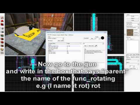 ZetaTeam- Source SDK tutorial no.1 - Rotating gun