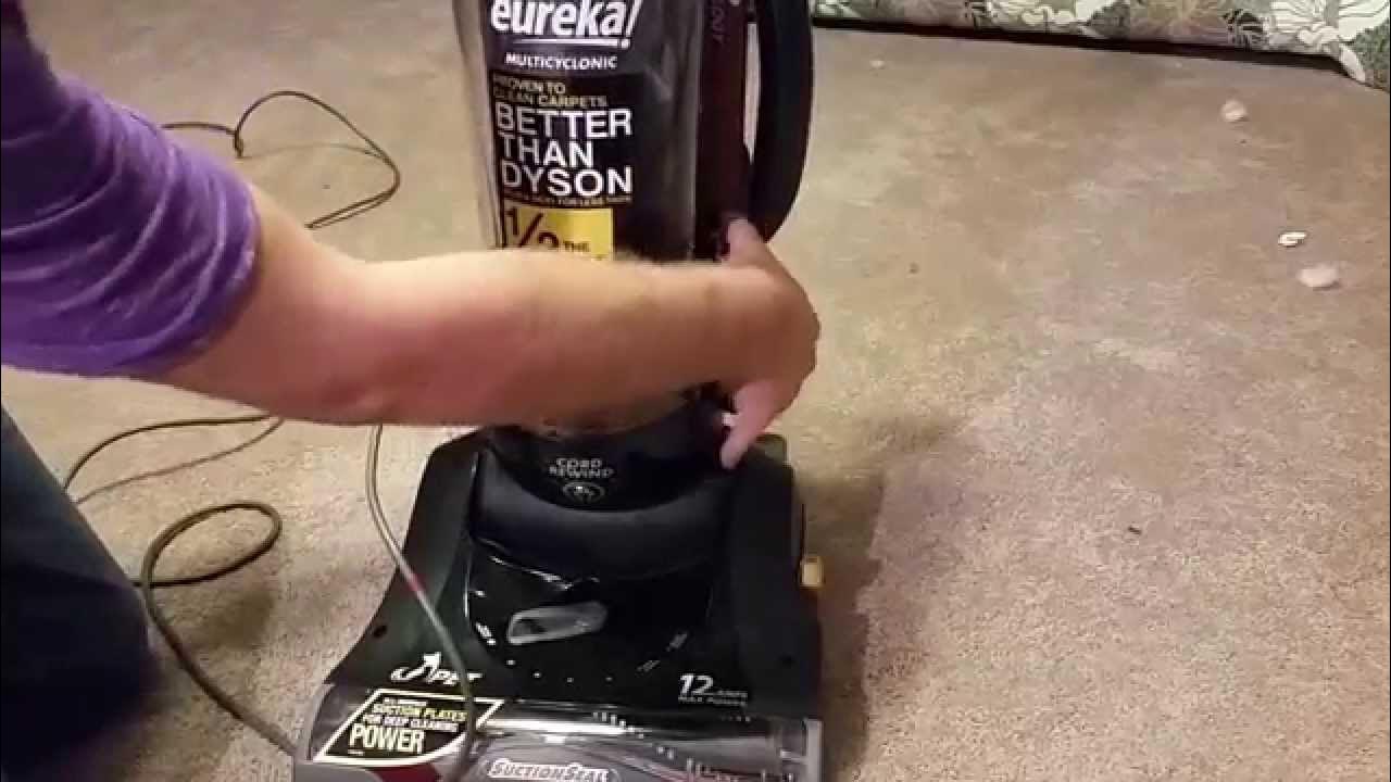 Eureka airspeed vacuum - YouTube