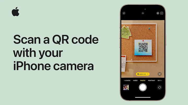 How to scan a QR code with your iPhone or iPad camera | Apple Support