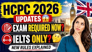 HCPC Registration UK 2026 | New Rules for International Healthcare Professionals | IELTS 
