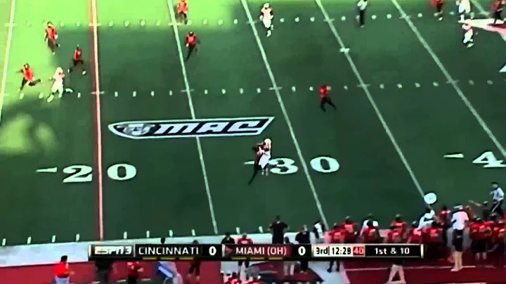 09/21/2013 Cincinnati vs Miami OH Football Highlights