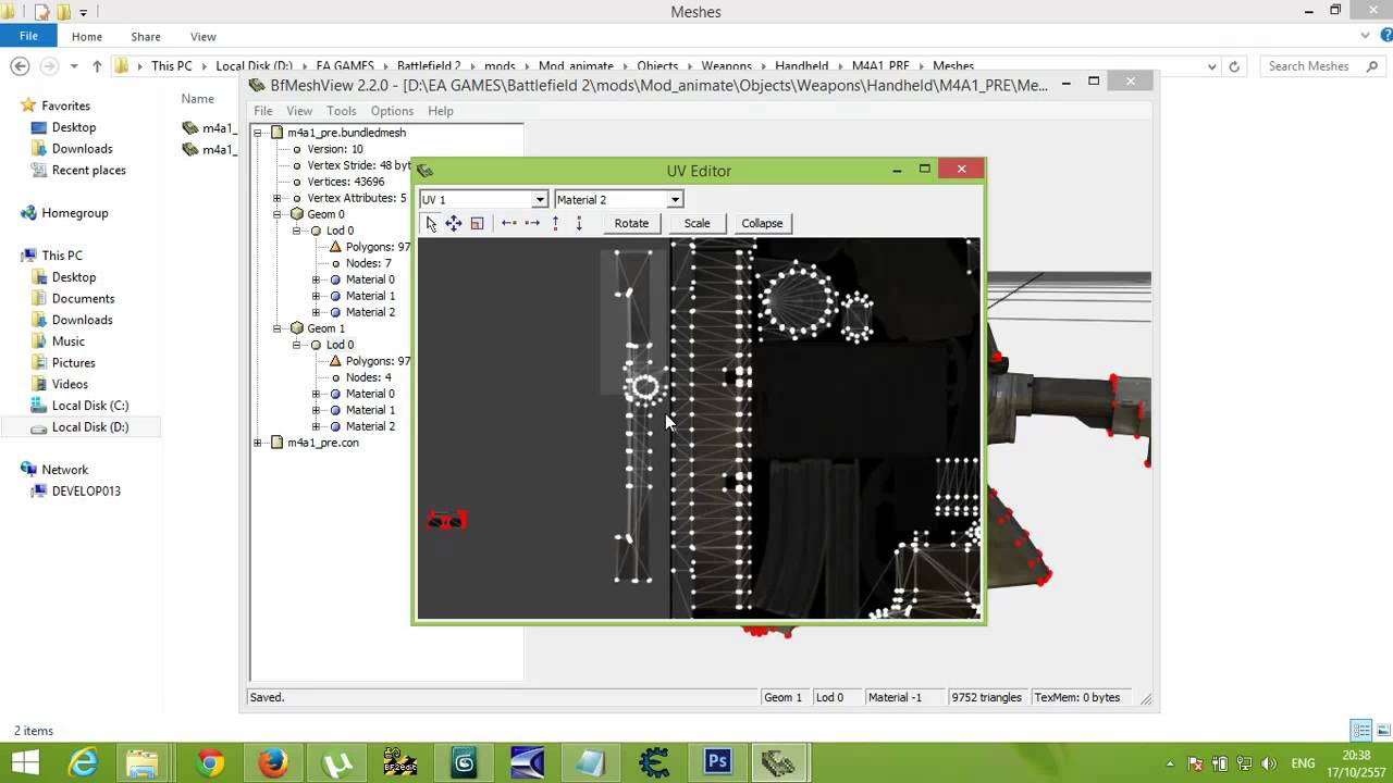 How to export your new weapons Part 4