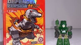 Transformers G1 hologram hound review! Blokees brilliant defender 04 tyrants fury figure