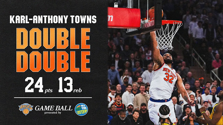 Karl-Anthony Towns with a DOUBLE-DOUBLE to defeat the Pacers in Game 5 | 2025 NBA Playoffs