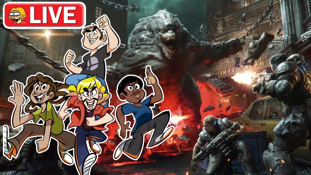 GEARS WITH THE DOODS! 4 player Co-Op 🔴Full Stream🔴 (10-3)