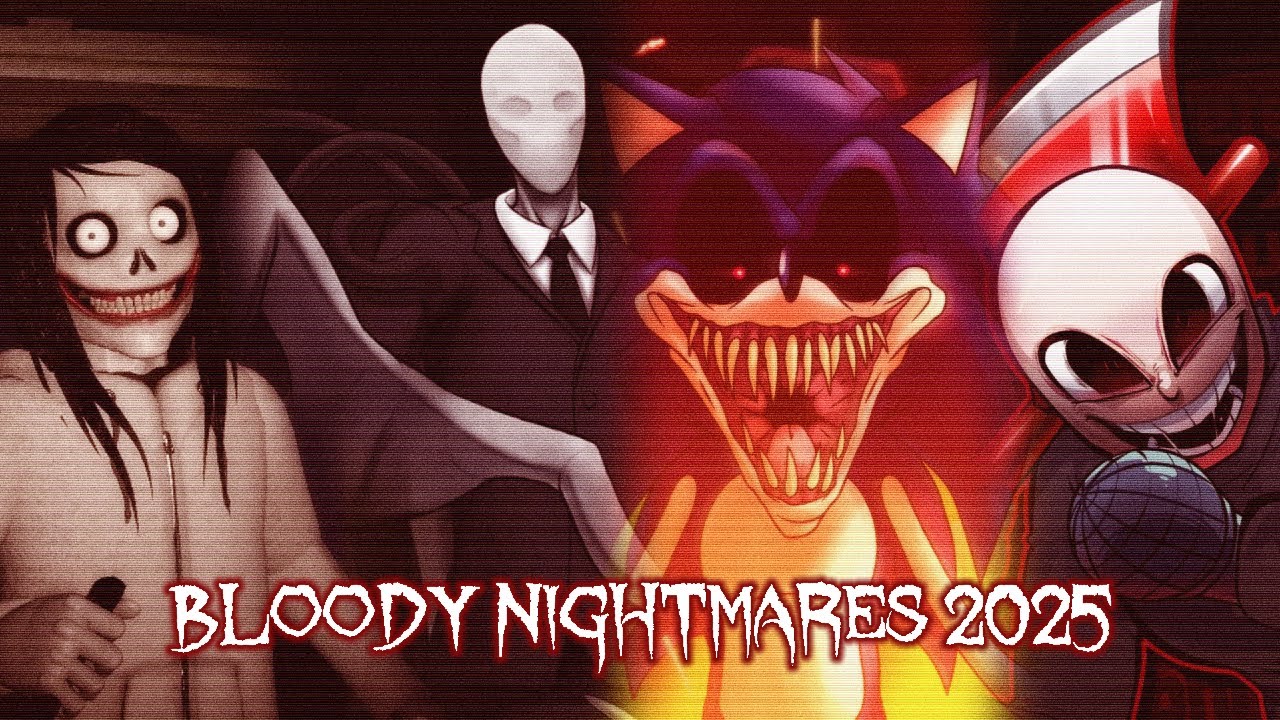 FNF Mashup - Bloody Nightmares (Xam-Mix)