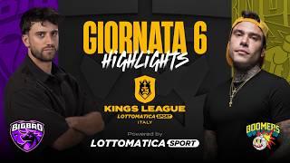 BIGBRO FC vs BOOMERS | Highlights | Round 06 | Split 2 | KINGS LEAGUE LOTTOMATICA.SPORT ITALY