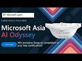 Microsoft asia ai odyssey challenge and swags update  swags  2024