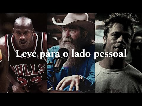 QUANDO VOCÊ LEVA PRO LADO PESSOAL, TUDO MUDA