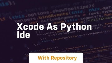 xcode as python ide