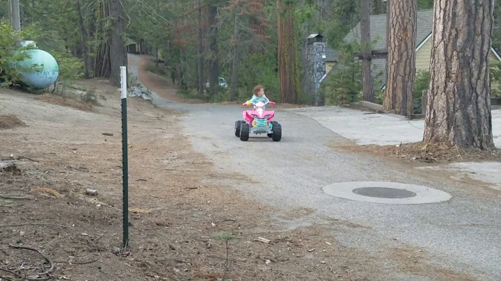 Juliana's new Power Wheels