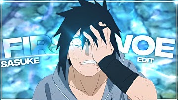 First Woe - Sasuke Uchiha 😈+(Project File)