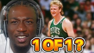 1 OF 1?! BEST Larry Bird Stories Told By NBA Legends REACTION!