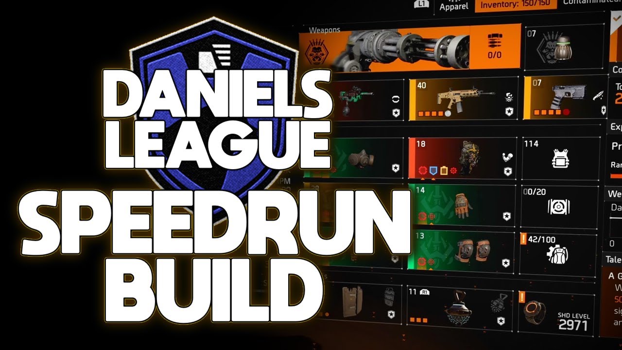 The Division 2 Speedrun Build Perfect for the Daniels League