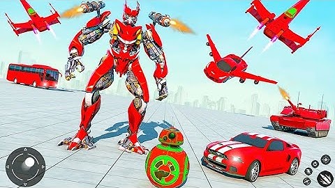 👺Flying🤿 Helicopter🌻 Robot Multi car Transform🌆  Gameplay Android iOS