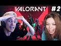 xQc Plays Valorant With Adept #2 (with chat)