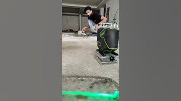 16 line laser level #huepar S04CG laser level #tiles installed #granite #mstiles  #laser
