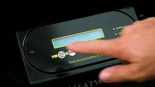 How to unlock an AquaCal Four Button Display (HP9)