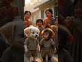 Poor puppy and poor monkey help thr poor social workers #sad #viral #trending