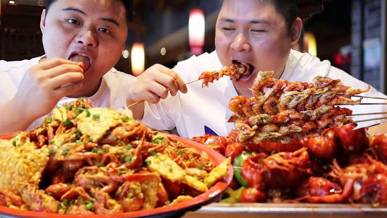 南宁爆火龙虾馆！一次性点12斤小龙虾当自助吃，香辣Q弹超过瘾【都市陈大胖】