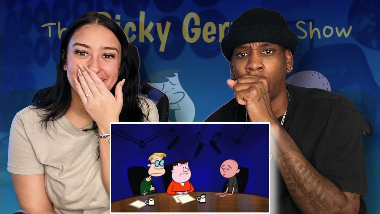 Реакция американцев на шоу Рики Джервейса (сезон 1, серия 01) Space Monkey | РЕАКЦИЯ