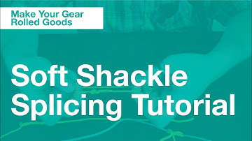 Soft Shackle Splicing Tutorial