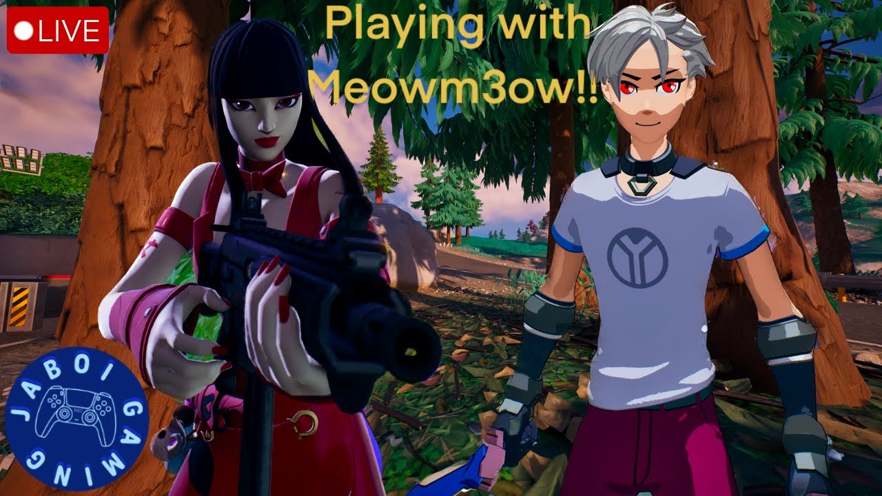 LIVE FORTNITE Meowm3ow joining the fight! Season 4 so close! LIVESTREAM ...