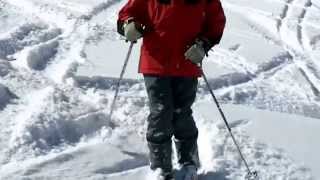 Ski hors pistes à Tignes (février 2014)