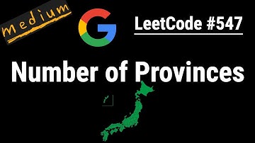 Number of Provinces - LeetCode #547 | Python Solution (with JavaScript, Java, and C++ Codes)