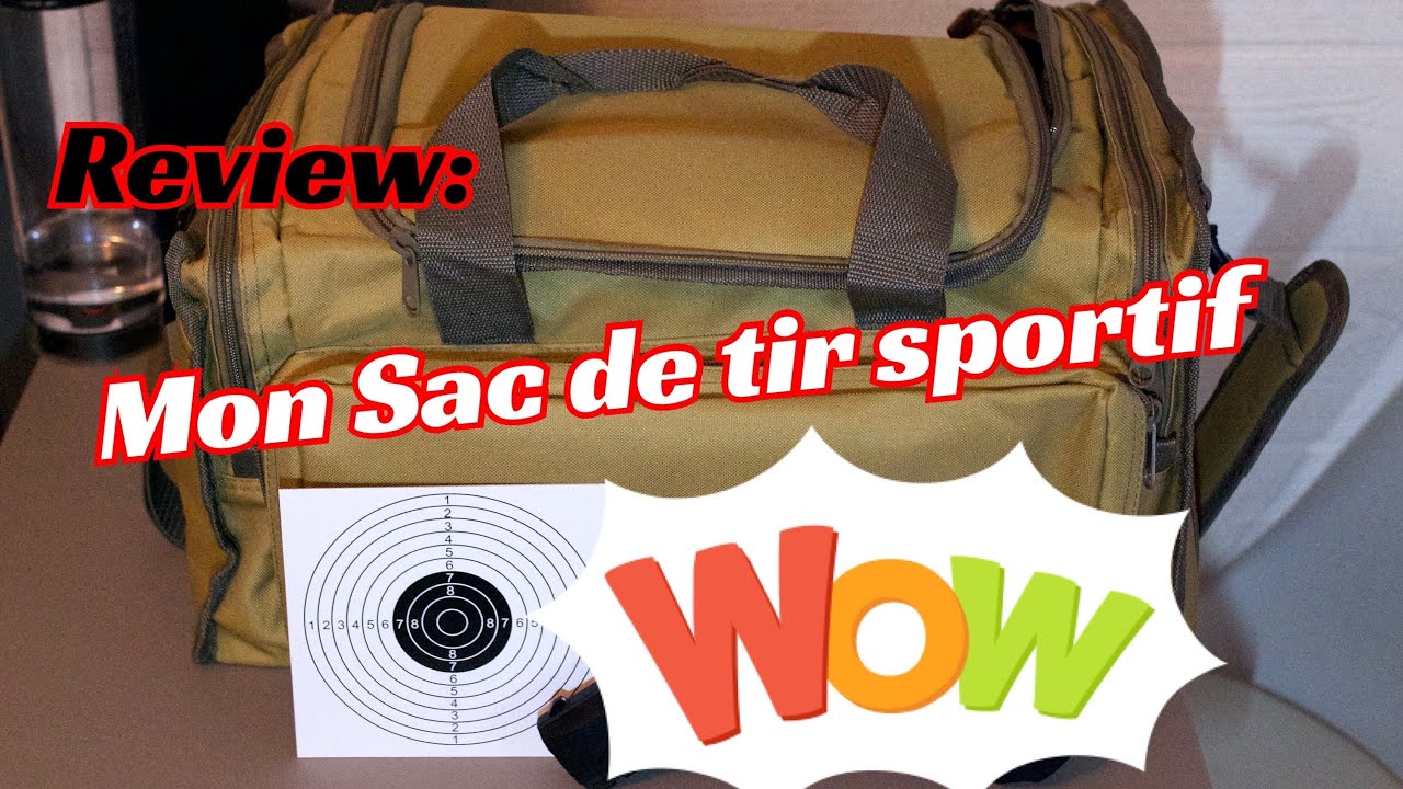 SAC POUR TIR SPORTIF , ça va être pratique ! 