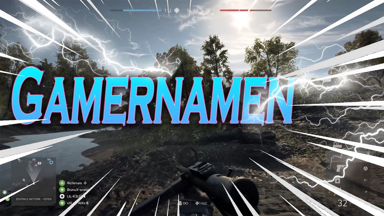 New LUSTIGE GAMERNAMEN, DIE JEDER KENNEN SOLLTE 😂