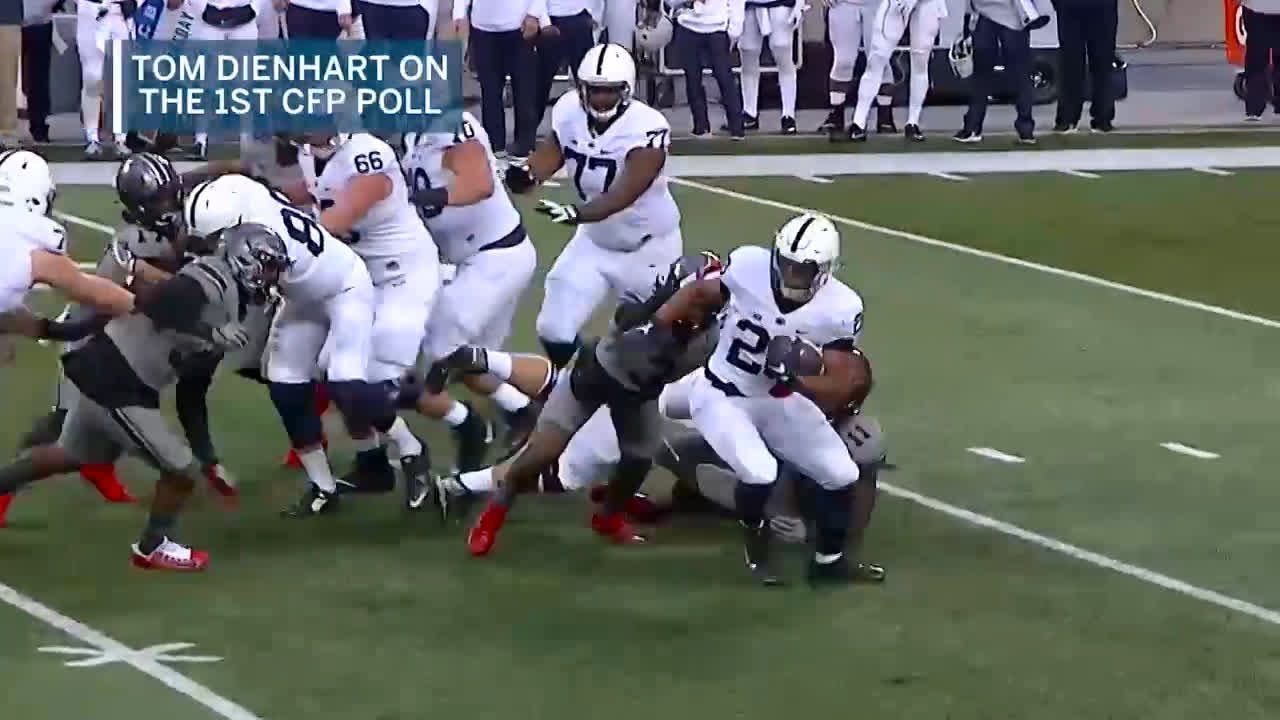 Tom Dienhart on 1st College Football Playoff Poll