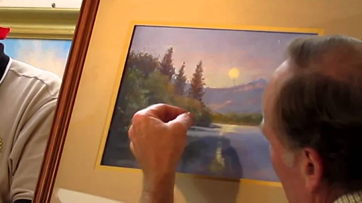 Bidding on Francis Hurd's Painting "Moonlight"