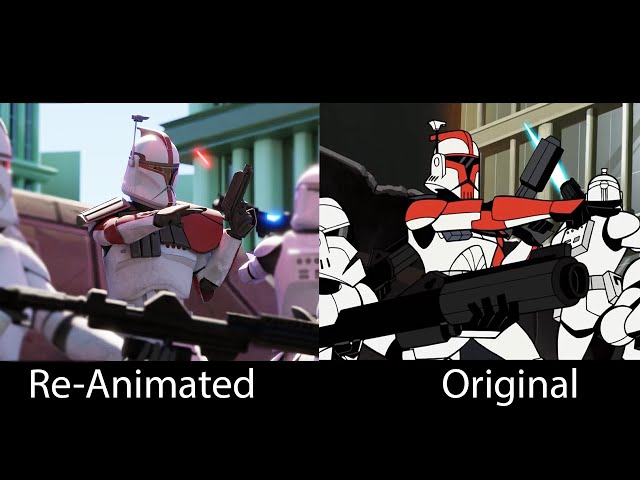 Clone Wars 2003 Re-Animated Side by Side class=