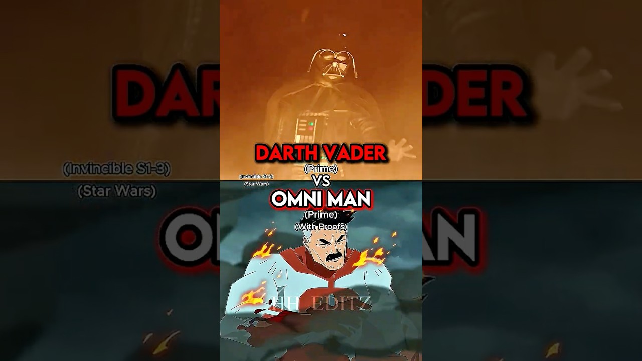 Darth Vader vs Omni Man