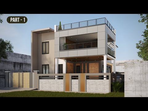 Video Simple House Design in SketchUp for Beginners | Part -... - youtube