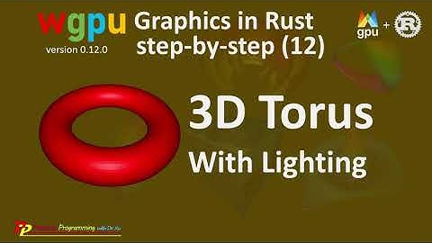 Rust wgpu (12): Torus with Lighting