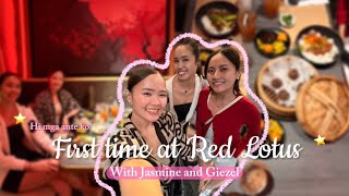 First time at Red Lotus 🥢🥠