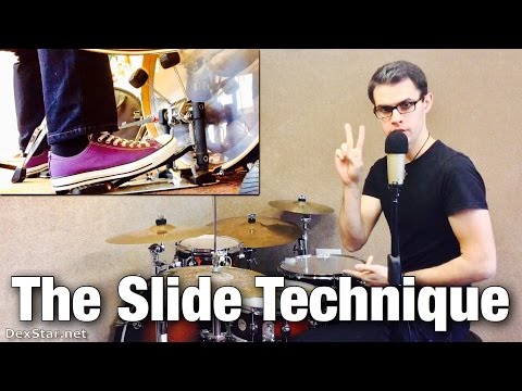 My Foot Technique (The Slide Technique) | Drum Lesson by Dex Star