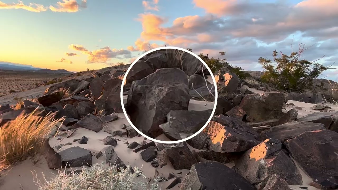 Wonder Valley, CA. 360 Sundown.