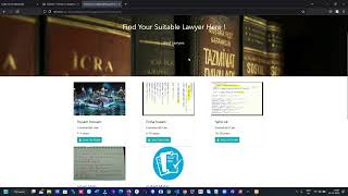 Online Lawyer Management System Project Using PHP Mysql screenshot 3