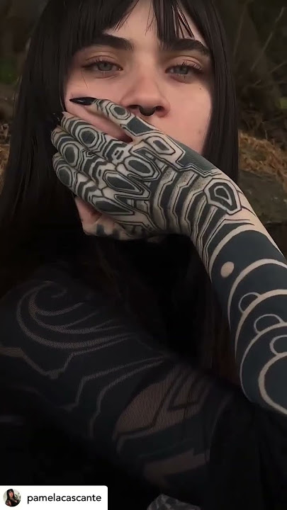 Check Out Beautiful Tattoo Model: @pamelacascante