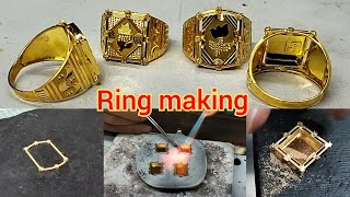 gold ring kaise banate hain | sone ki ring banane ka tarika | gold ring making process | 22k gold