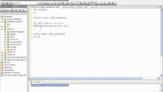 CREACION DE TABLAS EN SQL SERVER 2005
