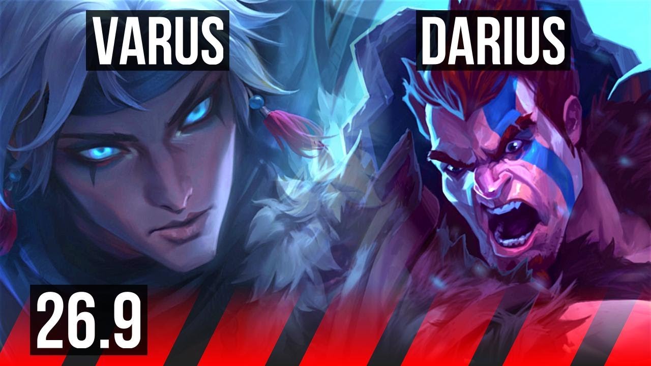 Watch Varus dominate against Darius in Grandmaster elo! 
Highlights: 51K damage to champions. 
Learn what runes to use, what items to build, understand how to lane, teamfight, and outplay your opponents as #Varus. 
/// #LeagueOfLegends high elo replay 
 
Thank you for watching! 
Did you learn something new? Share it in the comments! 
If you liked this video, please leave a thumbs up, if you disliked it, be sure to give me feedback in the comments. I appreciate your support! 
 
~~~| DOMISUMREPLAY |~~~ 
High elo replays for every role and champion. Improve your gameplay. Many uploads per day. 
 
~~~| WATCH MORE |~~~ 
Varus channel: https://www.youtube.com/channel/UCV-zgGBiEg3-qfGgX6fEZjw?sub_confirmation=1 
 
More replays of: 
- Varus vs Darius: https://www.youtube.com/playlist?list=PLoeR5vT-QgA_7O39JmEw04van1k2dwkTs 
- Varus TOP: https://www.youtube.com/playlist?list=PLoeR5vT-QgA8cYWyqE8iEfznQ6LoP8PkM 
 
~~~| MATCH INFO |~~~ 
GAME TYPE: Ranked Solo/Duo 5v5 
REGION: EUNE 
AVERAGE RANK: Grandmaster 
SEASON: Season 2026 
PATCH: 26.9 
 
~~~| SPECTATED PLAYER |~~~ 
CHAMPION: Varus 
SKIN: Snow Moon Varus 
RANK: Grandmaster 
RIOT ID: Hushy # EUNE 
OP.GG: https://op.gg/summoners/eune/Hushy-EUNE 
RUNES: PRECISION - Press The Attack, Triumph, Legend: Alacrity, Last Stand; SORCERY - Nimbus Cloak, Celerity (Attack Speed + Adaptive Force + Health Scaling) 
 
~~~| OPPONENT |~~~ 
CHAMPION: Darius 
SKIN: Woad King Darius 
RANK: Master 
RUNES: SORCERY - Stormraider's Surge, Nimbus Cloak, Celerity, Gathering Storm; PRECISION - Legend: Alacrity, Triumph (Attack Speed + Adaptive Force + Health Scaling) 
 
I am not one of the summoners playing in the matches uploaded to this channel, so I am unfortunately unable to answer questions about decisions made by the summoners in the game. 
 
played at 2026-05-10 17|55|06 (CEST); rec on wd-panther at 2026-05-12 15|32|15 (CEST); mtdt at 2026-05-12 16|15|45 (CEST); EUNE-3949670151-TOP-BLUE