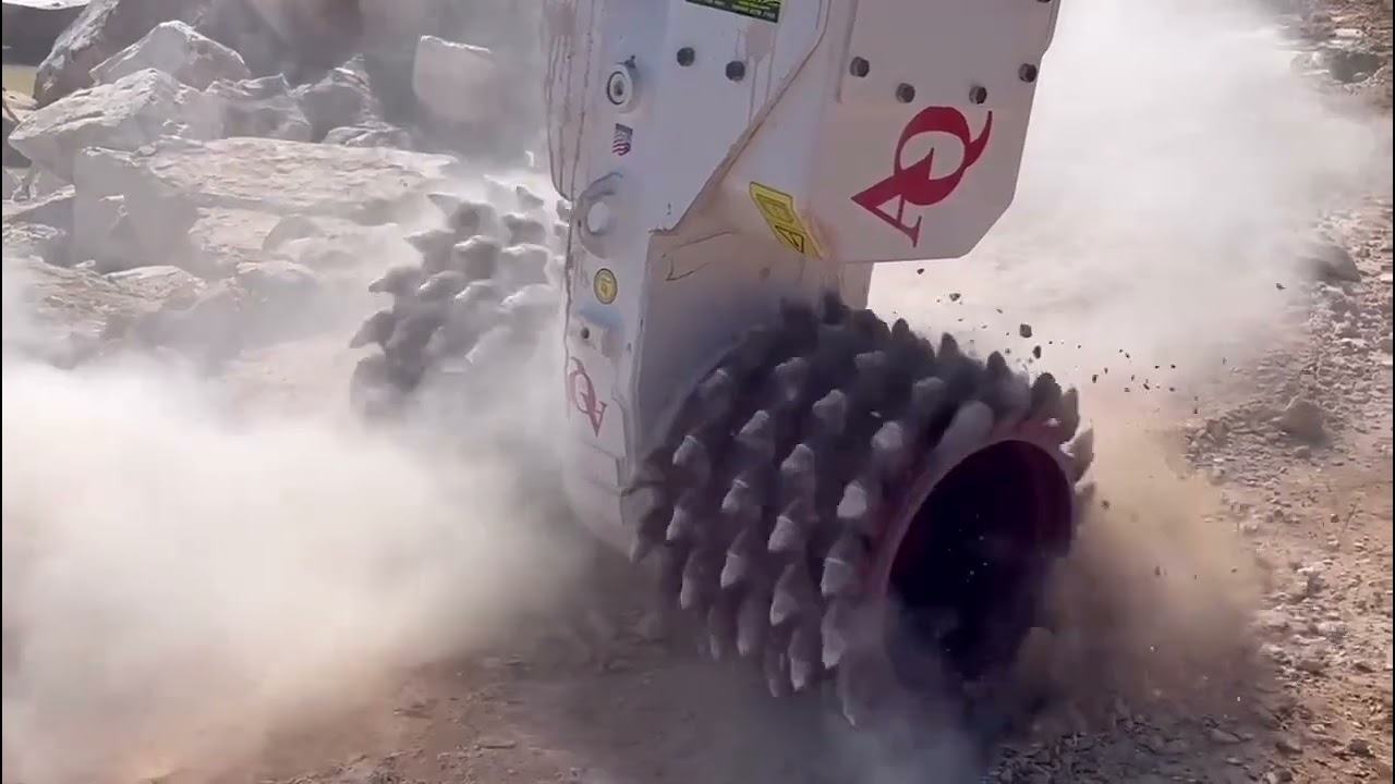 Shaving Rock Like Butter — The AQ4 XL in Action