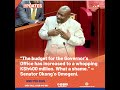 The budget for the Governor Office has increased to a whopping KSh400 million.What a shame.Omogeni.