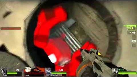 Left For Dead 2 No Mercy TANK RUSH MUTATION ! PART 1