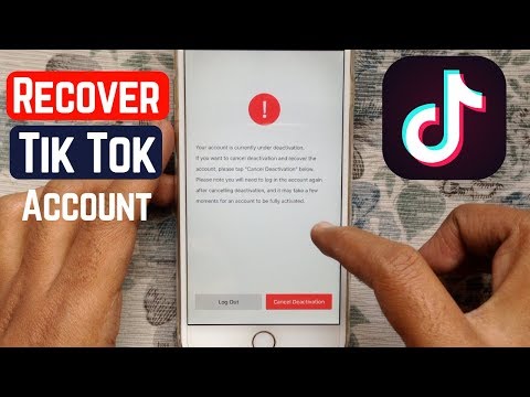 How to Recover Deleted Tik Tok Account