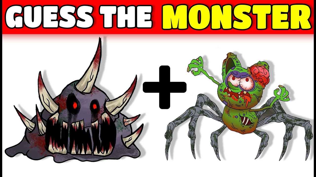 Guess the MONSTER by EMOJI & VOICE in Zoochosis Horror Game